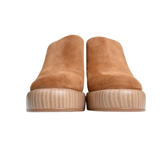 Sam Edelman Womens 8.5 Shiloh Leather Heeled Mule in Frontier Brown NEW - Picture 4 of 11